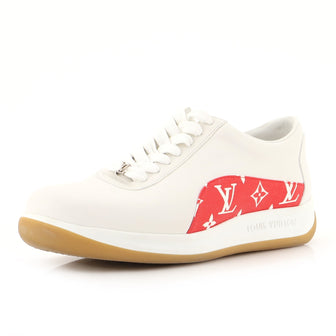 Louis Vuitton x Supreme Men's Sport Sneakers Leather with Monogram Canvas