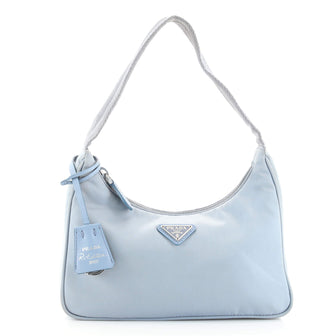 Prada Re-Edition 2000 Hobo Tessuto Mini