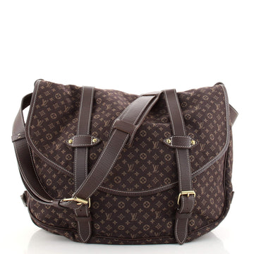Louis Vuitton Saumur Handbag Mini Lin 43