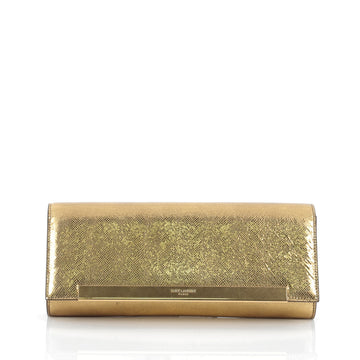 Saint Laurent Lutetia Flap Clutch Leather 