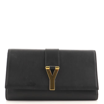 Saint Laurent Chyc Clutch Leather