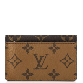 Louis Vuitton Card Holder Reverse Monogram Canvas