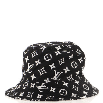Louis Vuitton Bob Reversible Bucket Hat Monogram Nylon