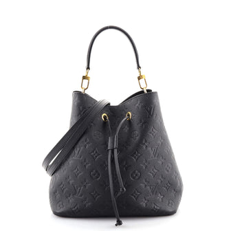 Louis Vuitton NeoNoe Handbag Monogram Empreinte Leather MM