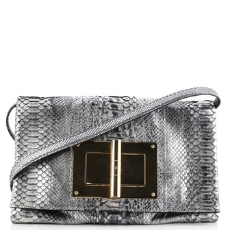 Tom Ford Natalia Convertible Clutch Python Large