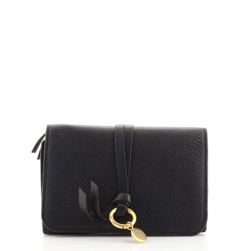 Chloe Alphabet Wallet Leather Compact