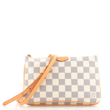 Louis Vuitton Double Zip Pochette Damier