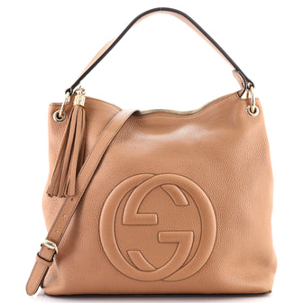 Gucci Soho Convertible Hobo Leather Large