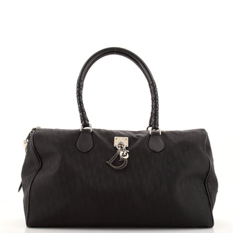 Christian Dior Lovely Weekender Diorissimo Canvas
