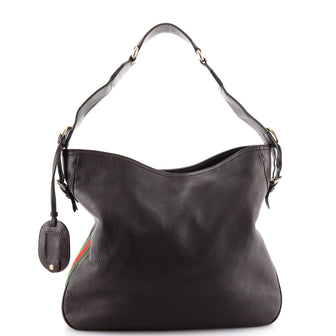 Gucci Heritage Web Hobo Leather Medium