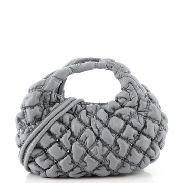 Valentino SpikeMe Hobo Quilted Leather Small