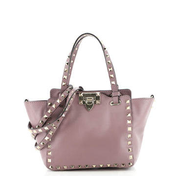 Valentino Rockstud Tote Soft Leather Mini