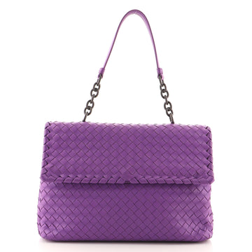 Bottega Veneta Olimpia Shoulder Bag Intrecciato Nappa Medium