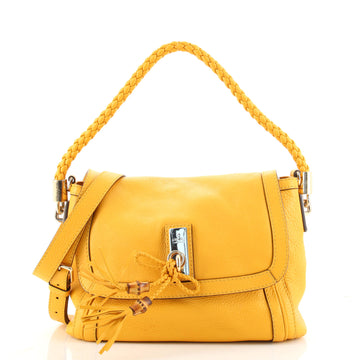 Gucci Bella Flap Shoulder Bag Leather Medium