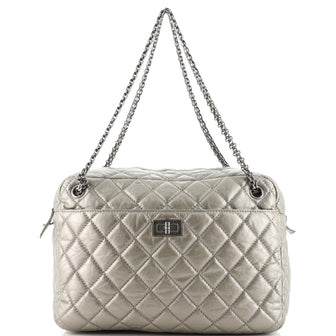Chanel Reissue Camera Bag Quilted Aged Calfskin Large