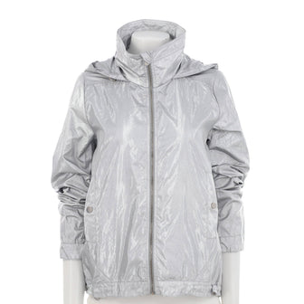 Chanel Women's Zip Up Windbreaker Nylon