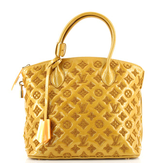 Louis Vuitton Fascination Lockit Handbag Patent Lambskin