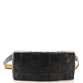 Bottega Veneta Cassette Stretch Belt Bag Maxi Intrecciato Leather