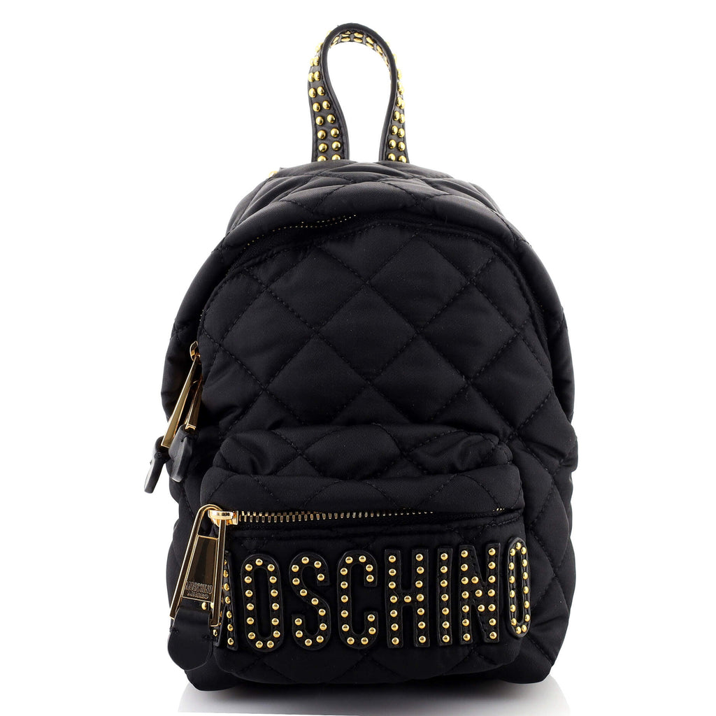 gold studded mini backpack Amazon.com | B BRENTANO Vegan Daypack with Tassel Accents (Black) Made of Coated Canvas MCM Stark Bebe Boo Studded