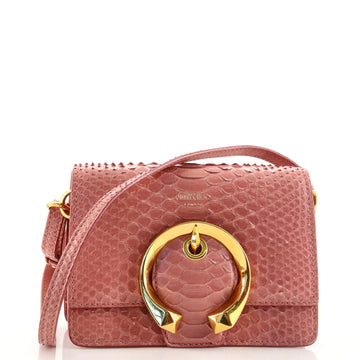 Jimmy Choo Madeline Shoulder Bag Python Small