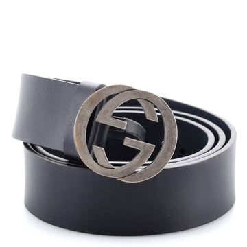 Gucci Interlocking G Belt (Outlet) Leather Medium