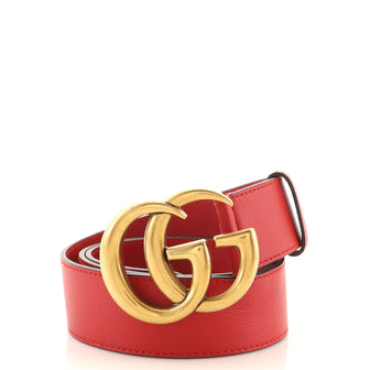 Gucci GG Marmont Belt Leather Wide