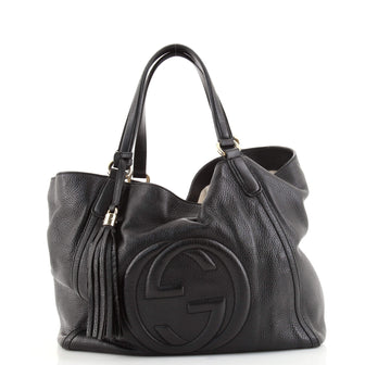 Gucci Soho Shoulder Bag Leather Medium