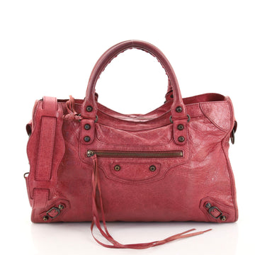 Balenciaga City Classic Studs Bag Leather Medium