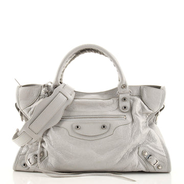 Balenciaga City Classic Studs Bag Leather Medium