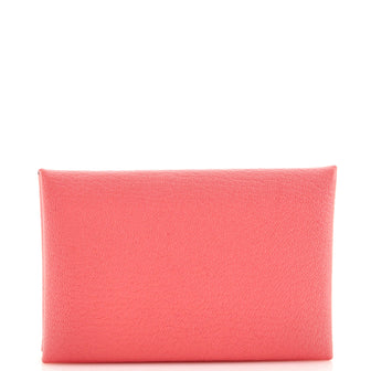 Hermes Calvi Card Holder Chevre Mysore