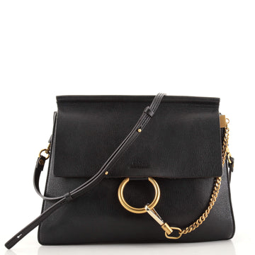 Chloe Faye Shoulder Bag Leather Medium