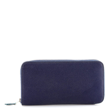 Hermes Azap Zip Around Wallet Silk'in Epsom Long