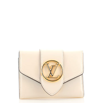 Louis Vuitton LV Pont 9 Wallet Leather Compact