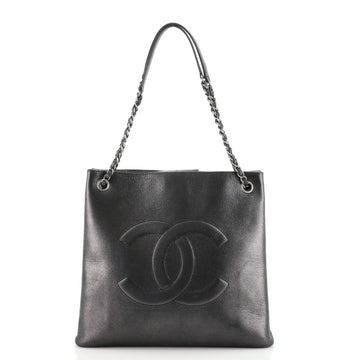 Chanel Accordion Timeless Tote Iridescent Calfskin Large