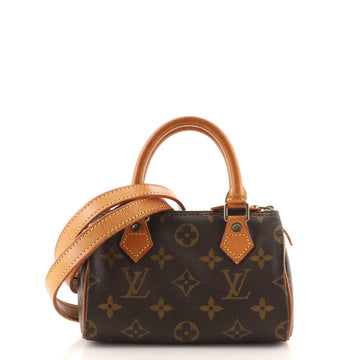 Louis Vuitton Speedy Mini HL Handbag Monogram Canvas