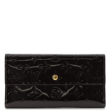 Louis Vuitton Sarah Wallet Monogram Vernis