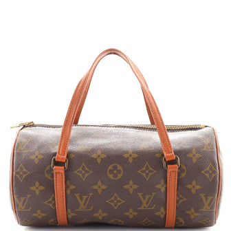 Louis Vuitton Papillon Handbag Monogram Canvas 26