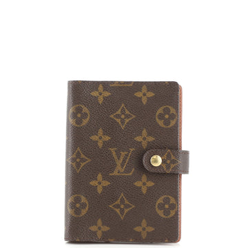 Louis Vuitton Ring Agenda Cover Monogram Canvas PM