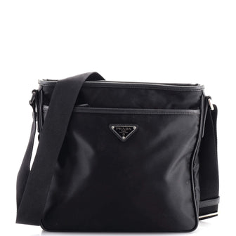 Prada Front Pocket Messenger Bag Tessuto Medium