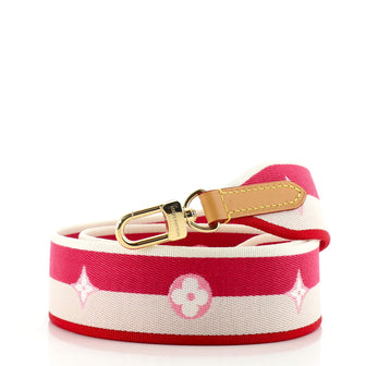 Louis Vuitton Logo Shoulder Strap Jacquard Wide