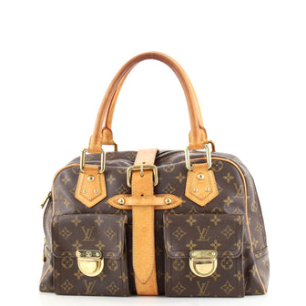 Louis Vuitton Manhattan Handbag Monogram Canvas GM