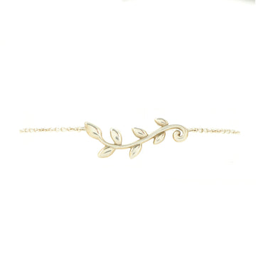 Tiffany & Co. Olive Leaf Chain Bracelet Sterling Silver