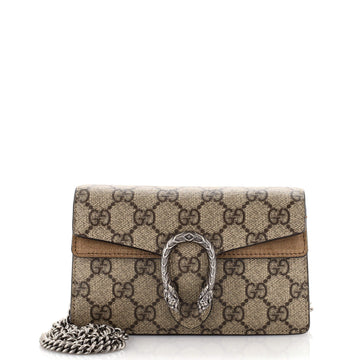 Gucci Dionysus Bag GG Coated Canvas Super Mini