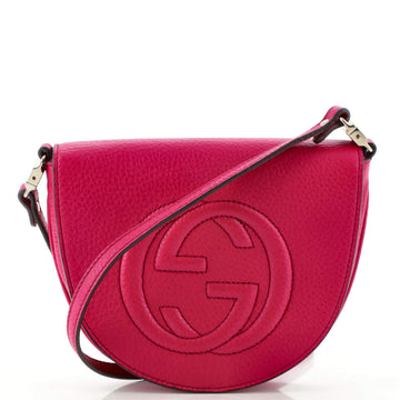 Gucci Soho Kid's Flap Crossbody Bag Leather Mini