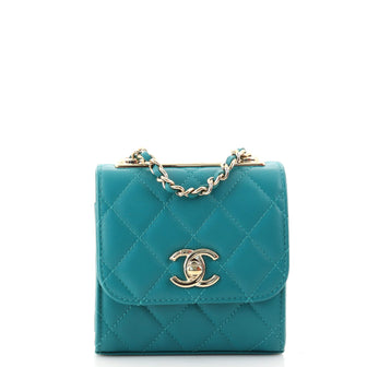 Chanel Trendy CC Clutch with Chain Quilted Lambskin Small