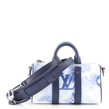Louis Vuitton Keepall Bandouliere Bag Limited Edition Monogram Watercolor Canvas XS