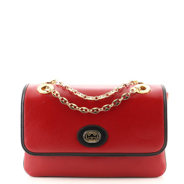 Gucci Marina Chain Flap Bag Leather Small