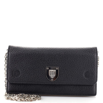 Christian Dior Diorever Croisiere Chain Wallet Leather