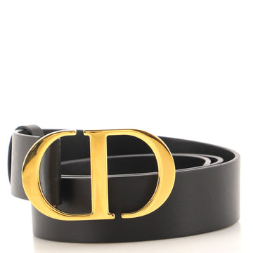 Christian Dior 30 Montaigne Belt Leather Wide