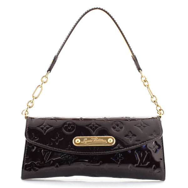 Handbag Sunset Boulevard Louis Vuitton Patent Leather for woman